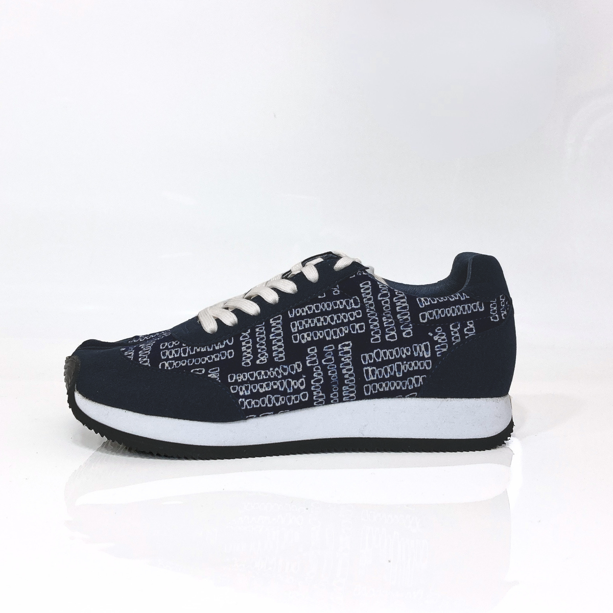 Ninja Tabi Shoes / low-top  — Splinkle Shibori (No.1 / 22cm)