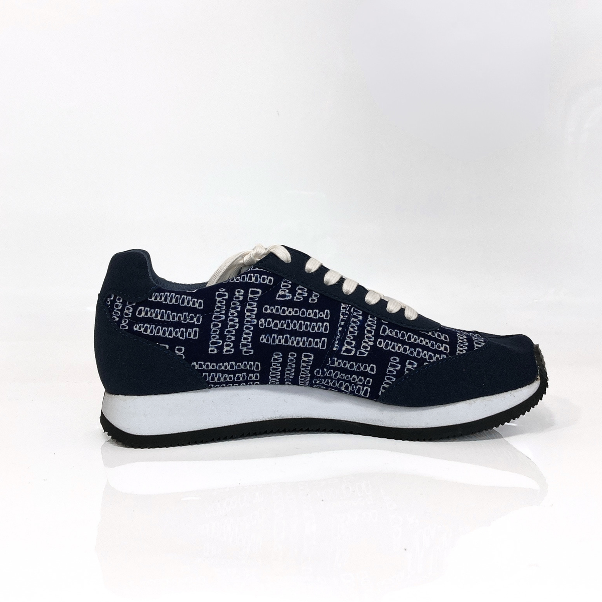 Ninja Tabi Shoes / low-top  — Splinkle Shibori (No.1 / 22cm)