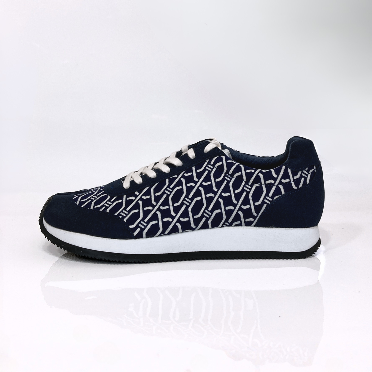 Ninja Tabi Shoes / low-top  — Geometric (No.1 / 24cm)