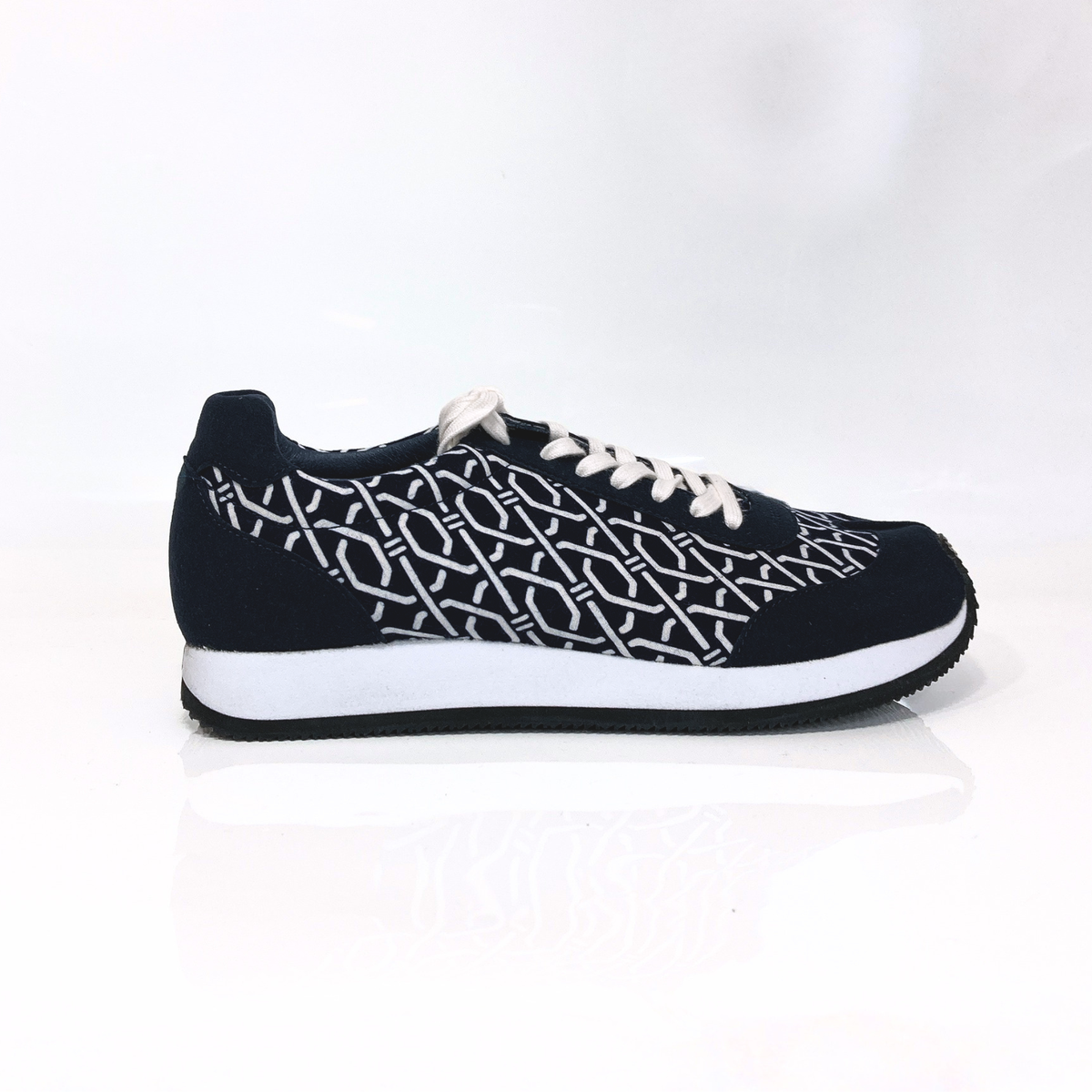 Ninja Tabi Shoes / low-top  — Geometric (No.1 / 24cm)