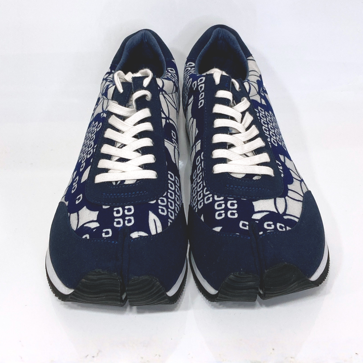 Ninja Tabi Shoes / low-top  — Geometric flower(No.1 / 25cm)